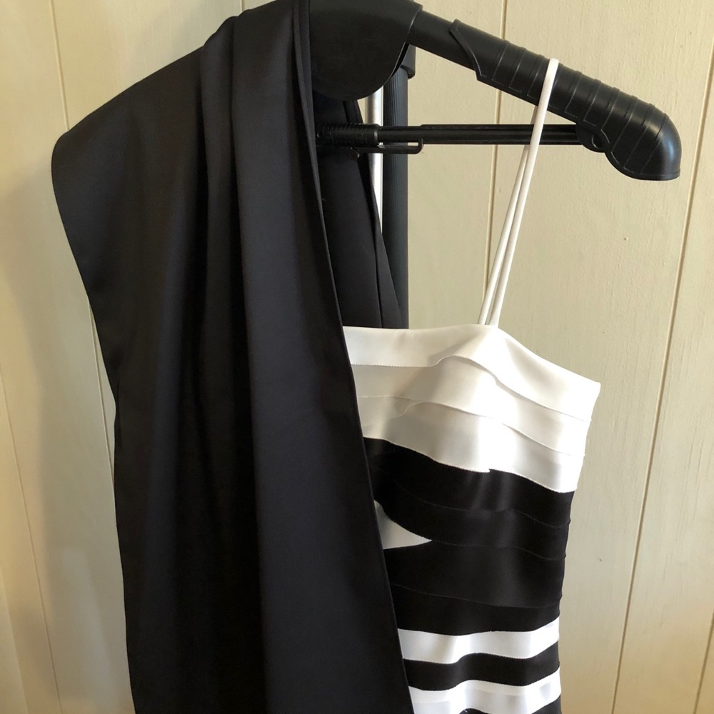 JS Collection (Macy’s) - fancy dress with shawl